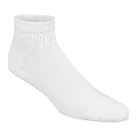 Wigwam Mills 3PK MED WHT QTR Sock S1168-051-MD